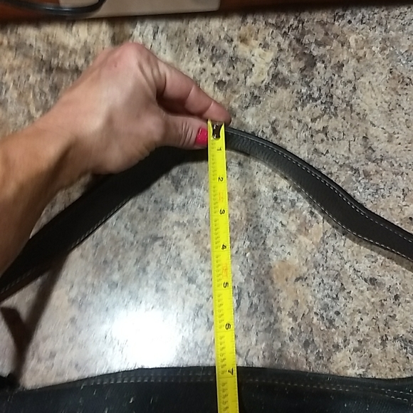 Dooney & Bourke canvas and leather vintage shoulder bag - Picture 8 of 11